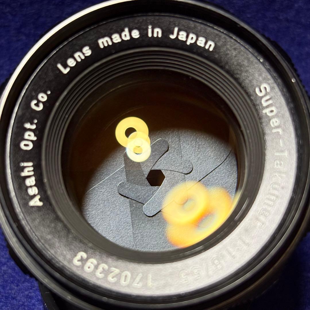 PENTAX Super Takumar 55mm f1.8 後期型 38280 PENTAX Super Takumar 55mm f1.8 後期型 38280