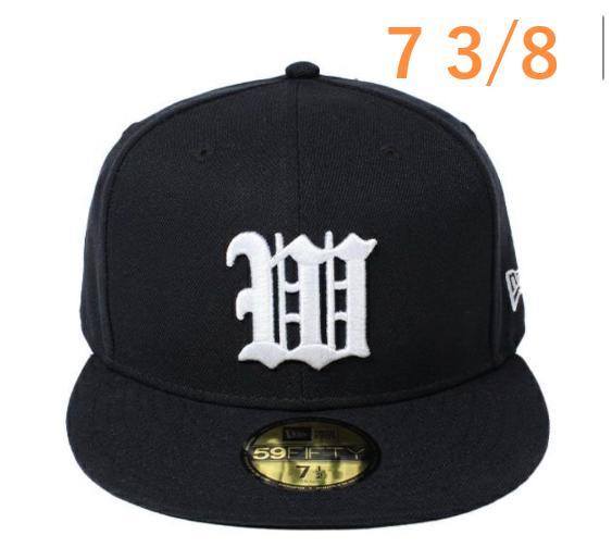 WACKO MARIA x NEW ERA 59 FIFTY 7-3/8 黒 帽子