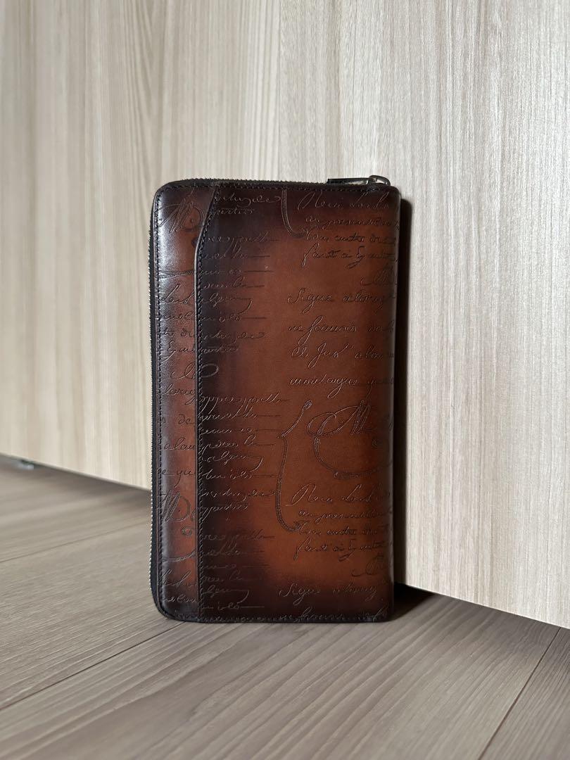 特注32万 ベルルッティ イタウバ レザー 財布 スペシャルオーダー品 ミモザ