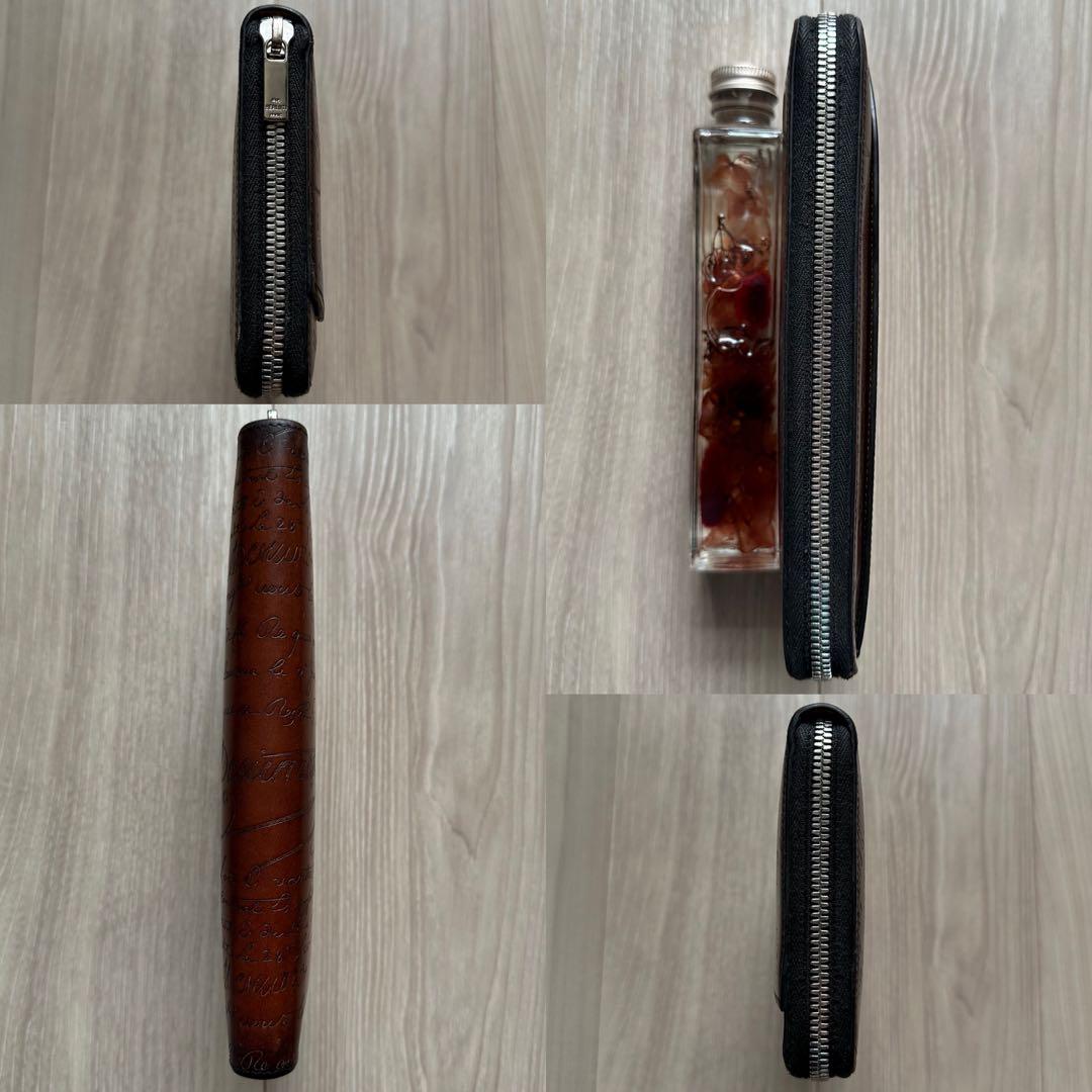 特注32万 ベルルッティ イタウバ レザー 財布 スペシャルオーダー品 ミモザ