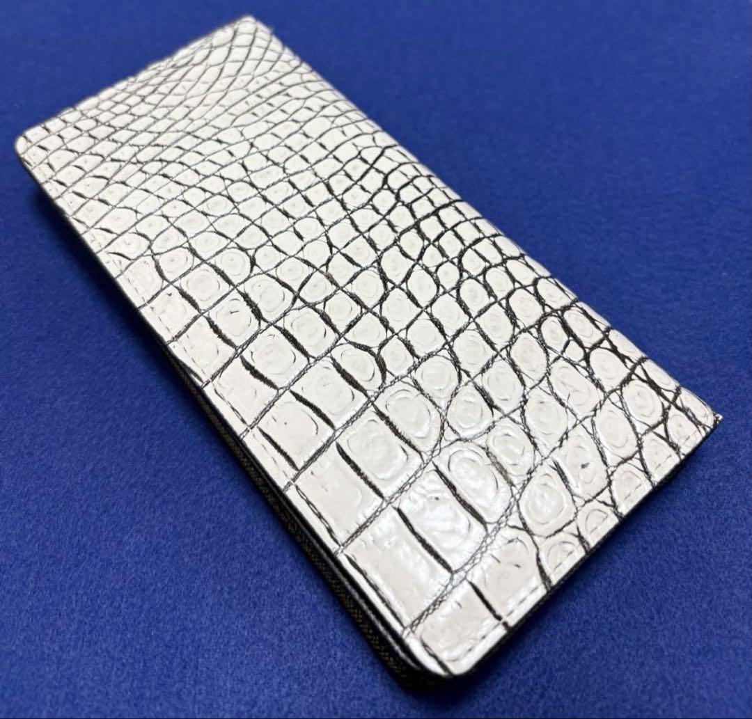 【未使用品】CROIX  クロワロワイヤル 長財布 白