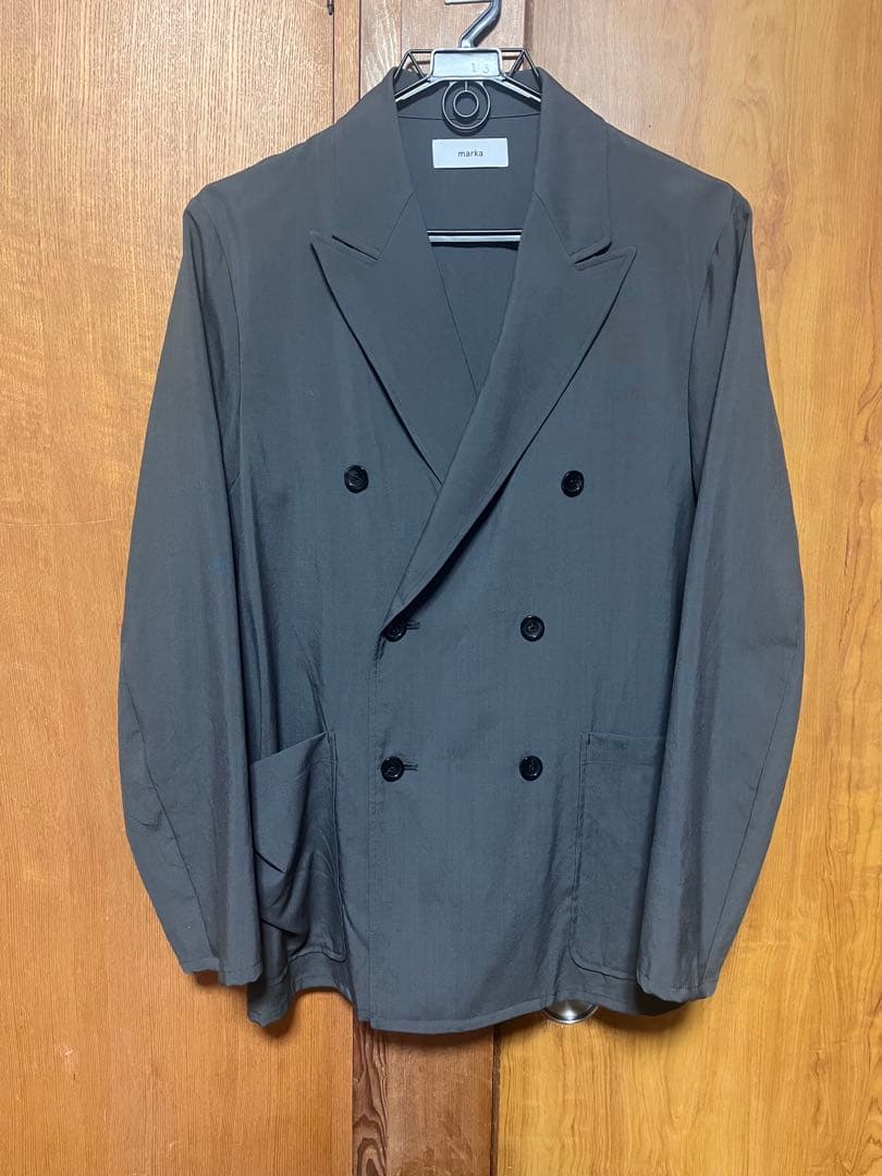 marka W.B JACKET テーラードジャケット グレー サイズ１