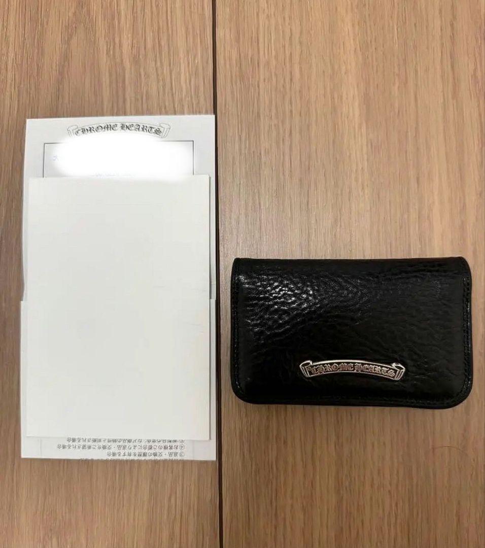 孤高の超極美品！令和最新購入！クロムハーツ カードケース#2 ウォレット 財布