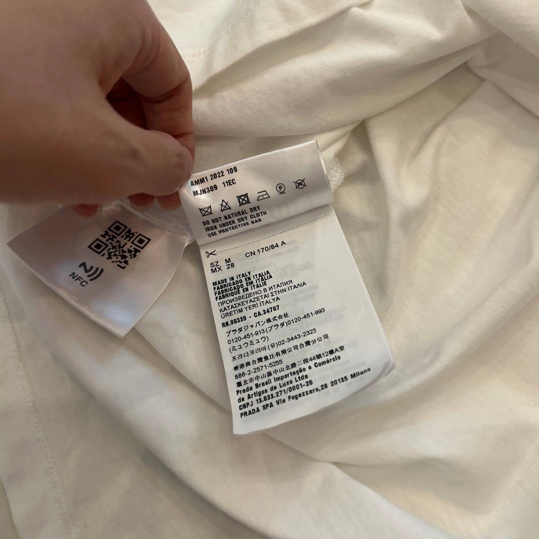 ミュウミュウ　miumiu セーラー　半袖Tシャツ