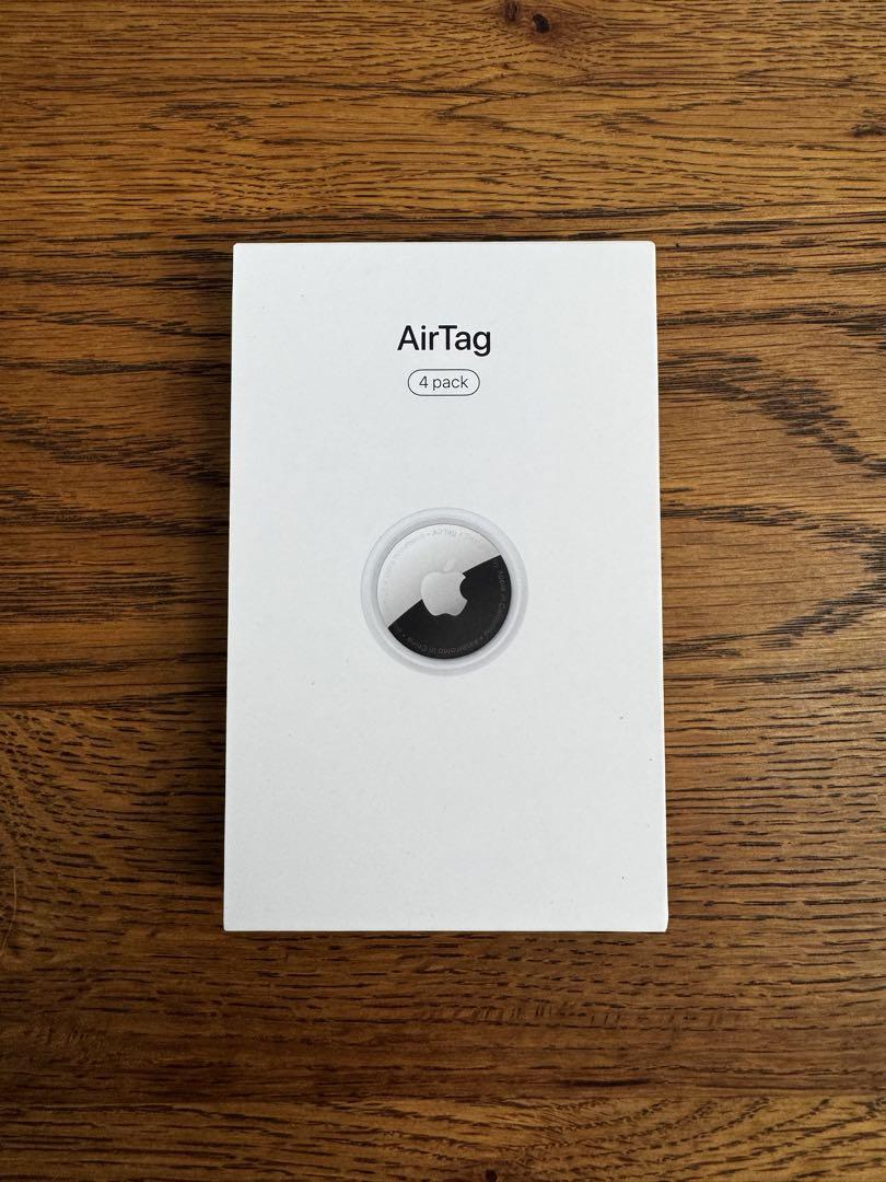 Apple AirTag 4 pack【新品未開封】 新品未開封】Apple AirTag エアタグ 本体 4個 MX542ZP/A