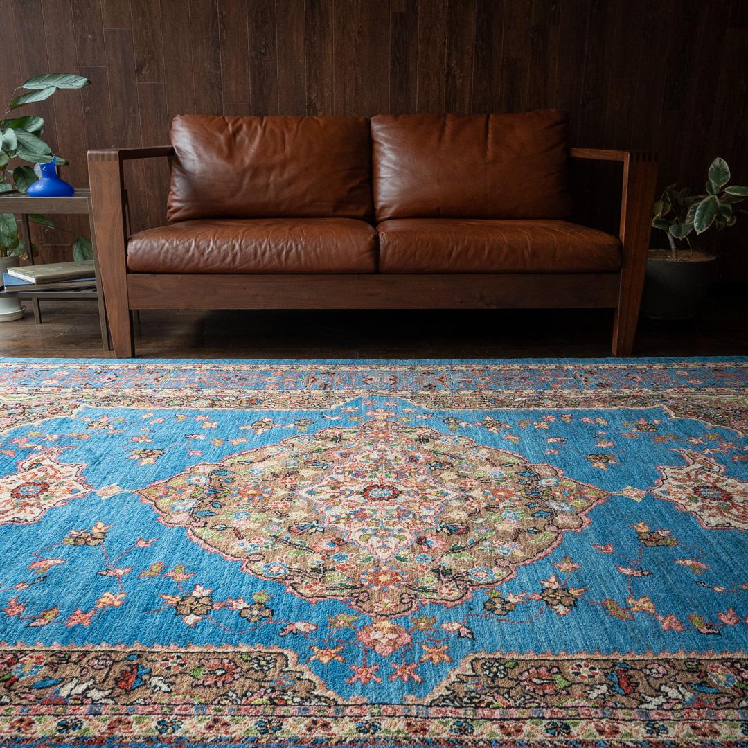 本場イラン産 手織りペルシャ絨毯 ラグ 170×255cm C583 - メルカリ
