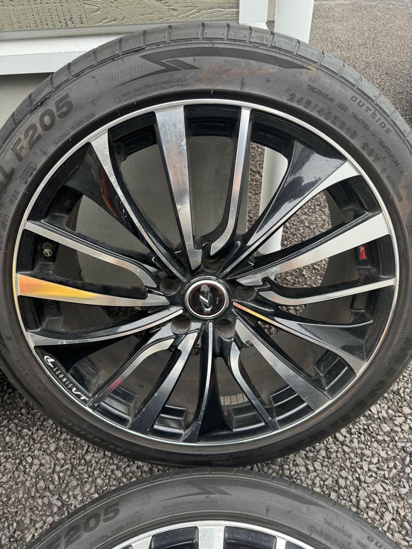 weds LEONIS VT 19インチ 4本セット