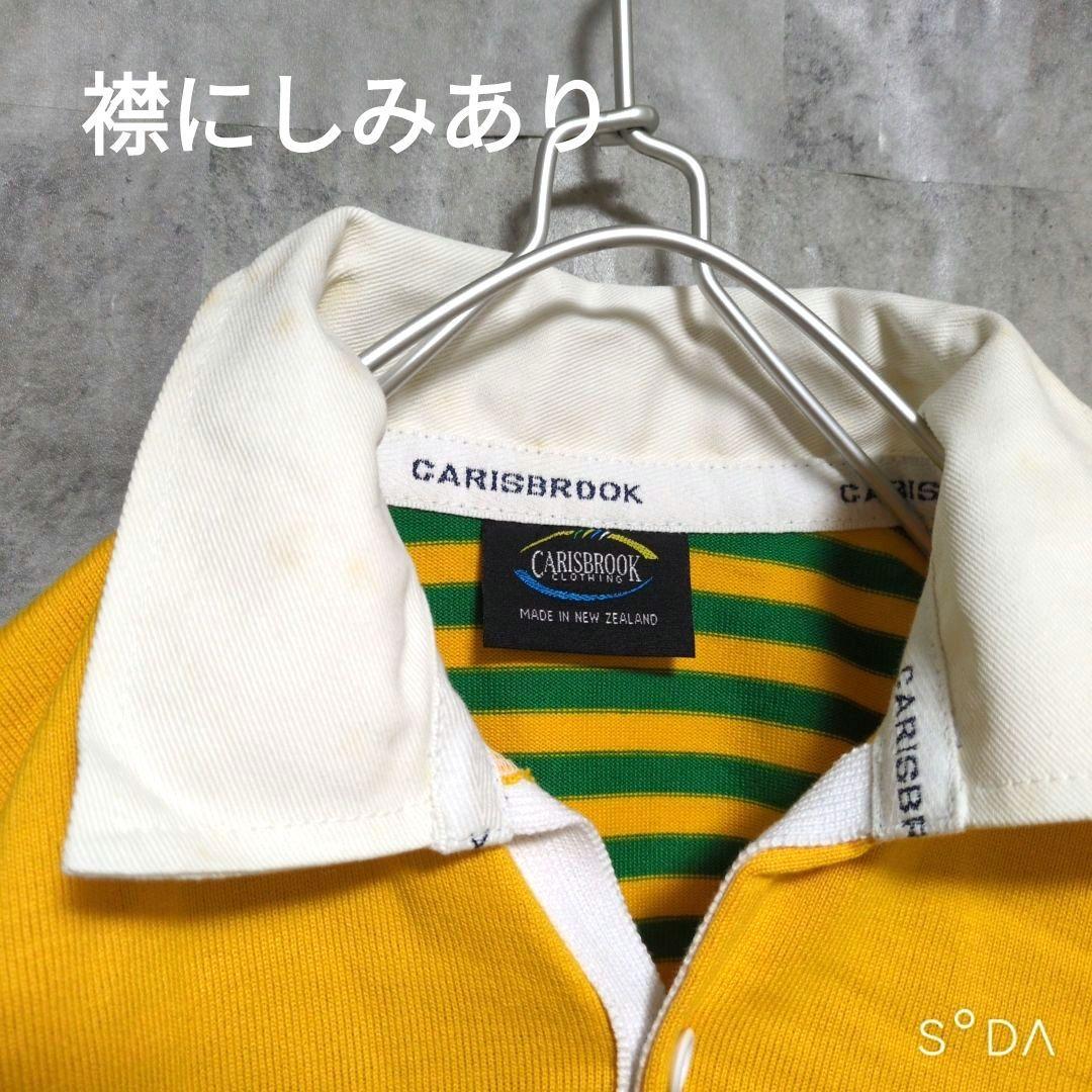 CARISBROOK】ラガーシャツ ポロシャツ クレイジーパターン