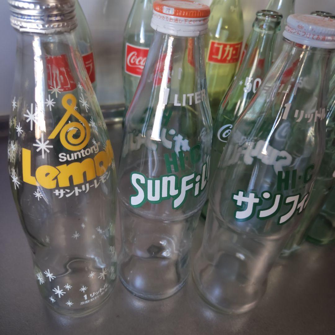昭和レトロ　コカ・コーラ空瓶　13本セット 当時物