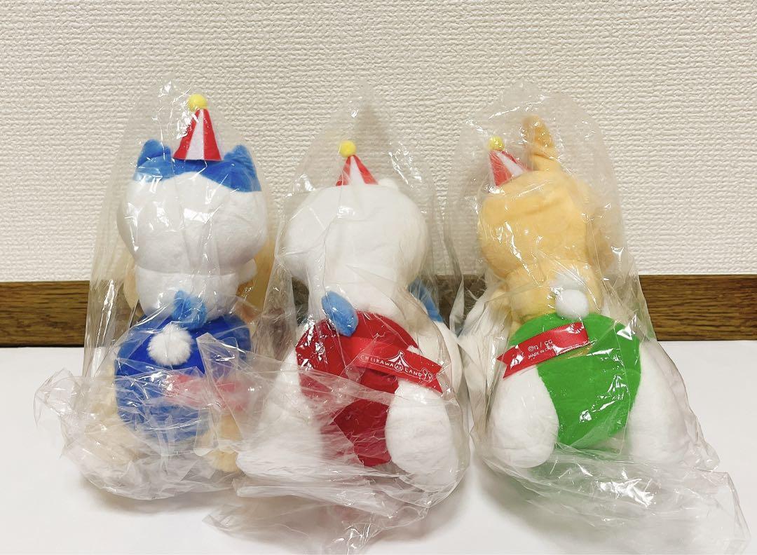ちいかわ ぴーぽぽぬいぐるみ 3体セット ぬいぐるみ - メルカリ
