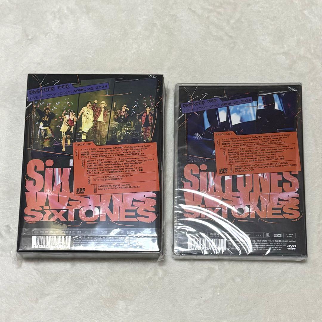 あんぱん SixTONES VVS〈初回盤+通常盤セット〉DVD セット