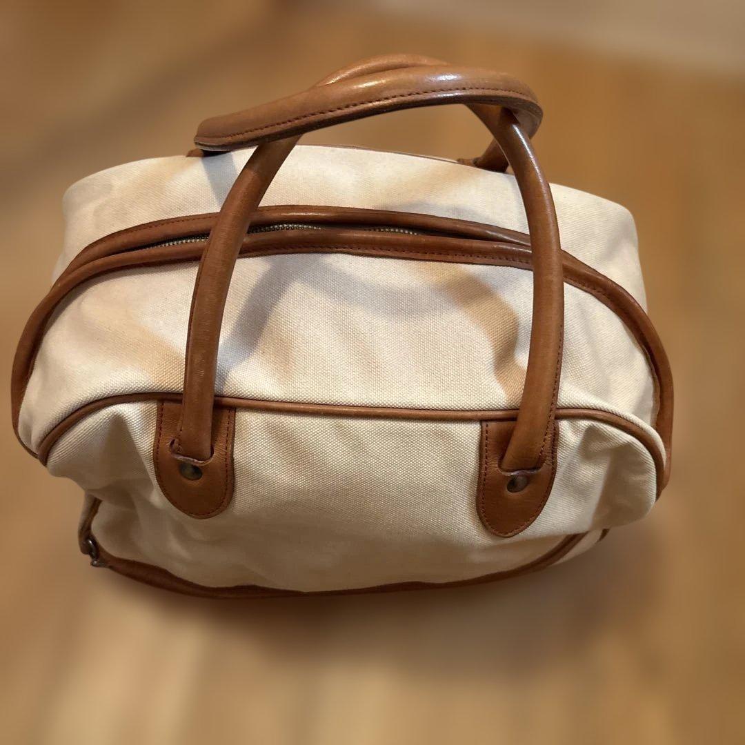 MARGARET HOWELL トラベルバッグ ベージュ MARGARET HOWELL トラベルバッグ ベージュ