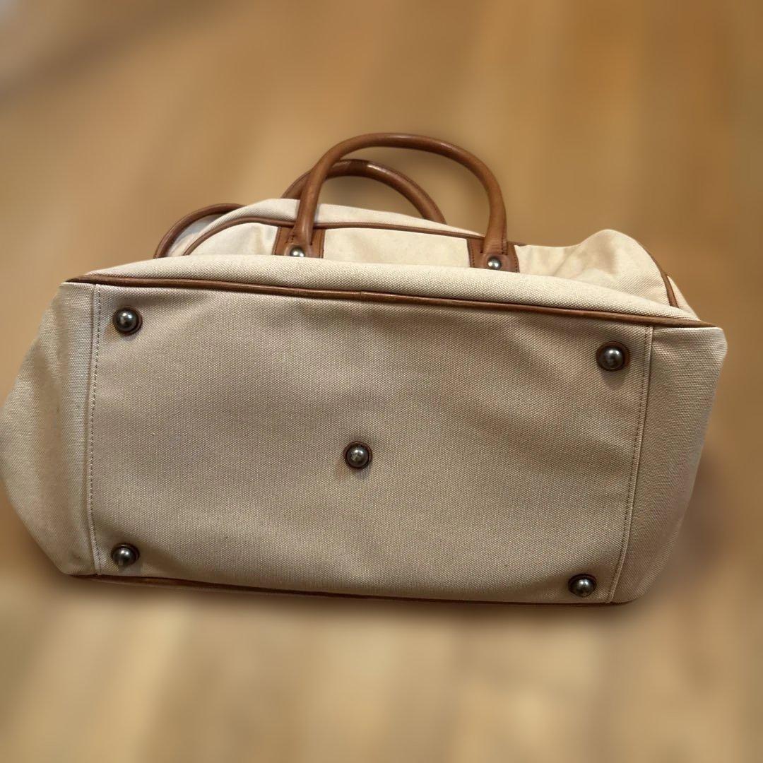 MARGARET HOWELL トラベルバッグ ベージュ MARGARET HOWELL トラベルバッグ ベージュ
