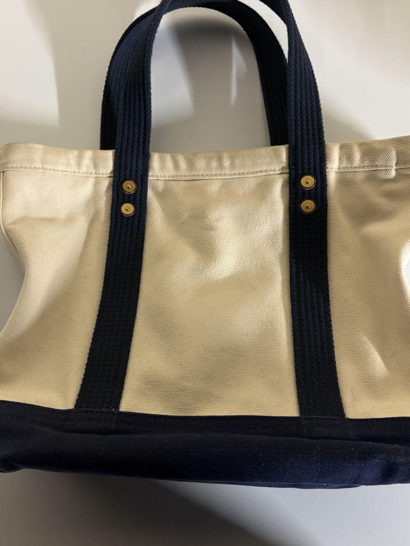 Ralph Lauren トートバッグ ベージュ/ネイビー