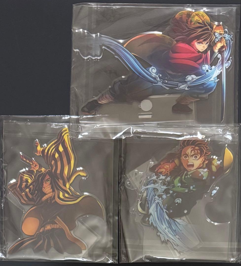 鬼滅の刃 キービジュアルアクリルスタンド 義勇 炭治郎 伊黒