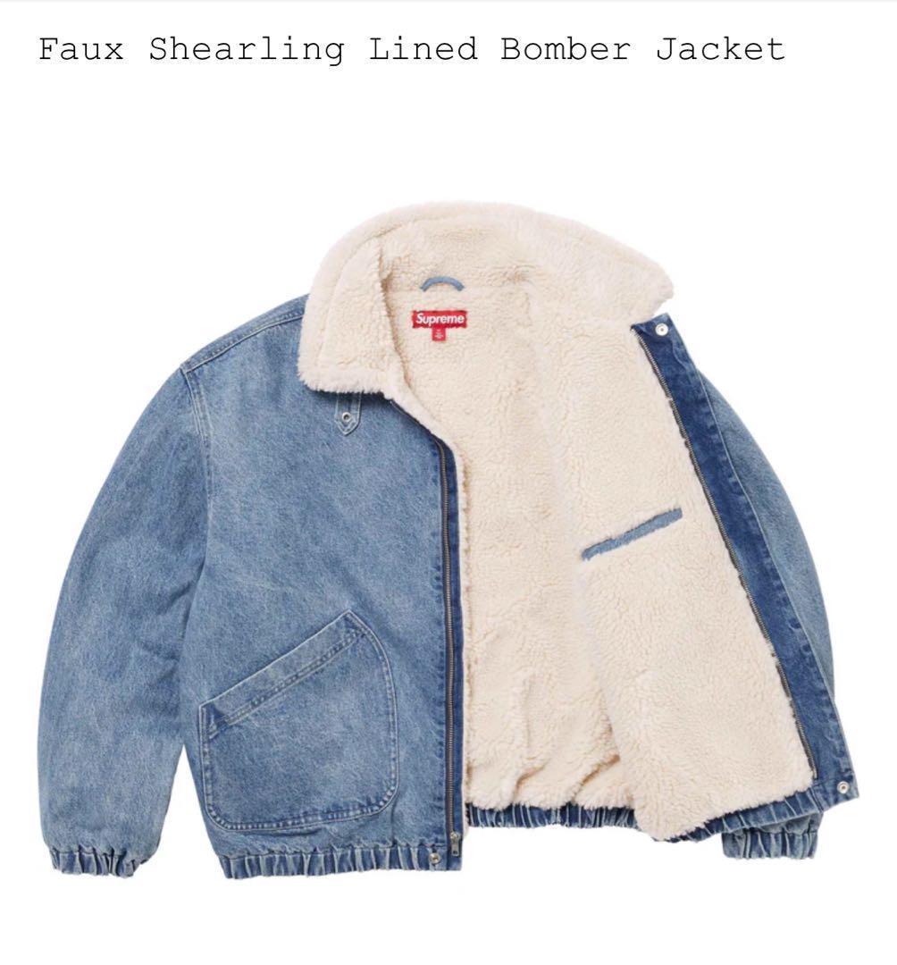 ジャケット・アウター Supreme Faux Lined Bomber Jacket