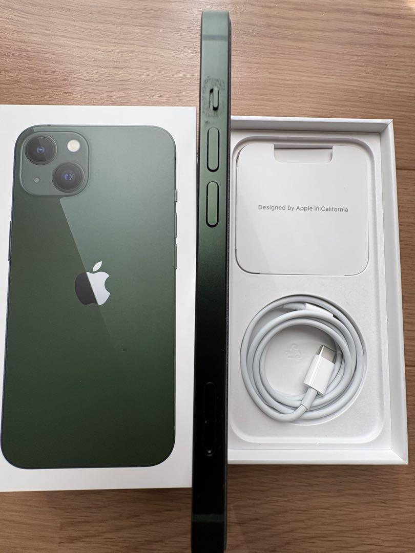 【限定色】Apple iPhone 13 ダークグリーン 本体
