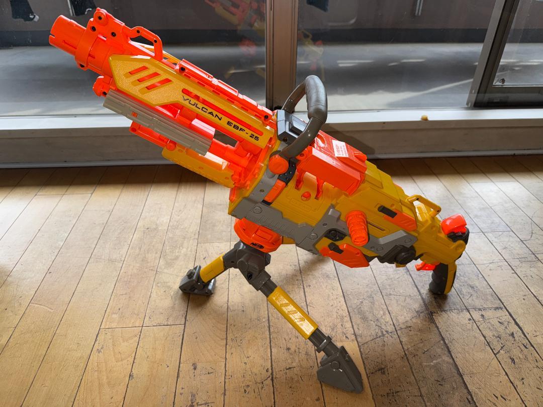 Nerf 25264 N-Strike Vulcan EBF-25 Dart Blaster | eBay
