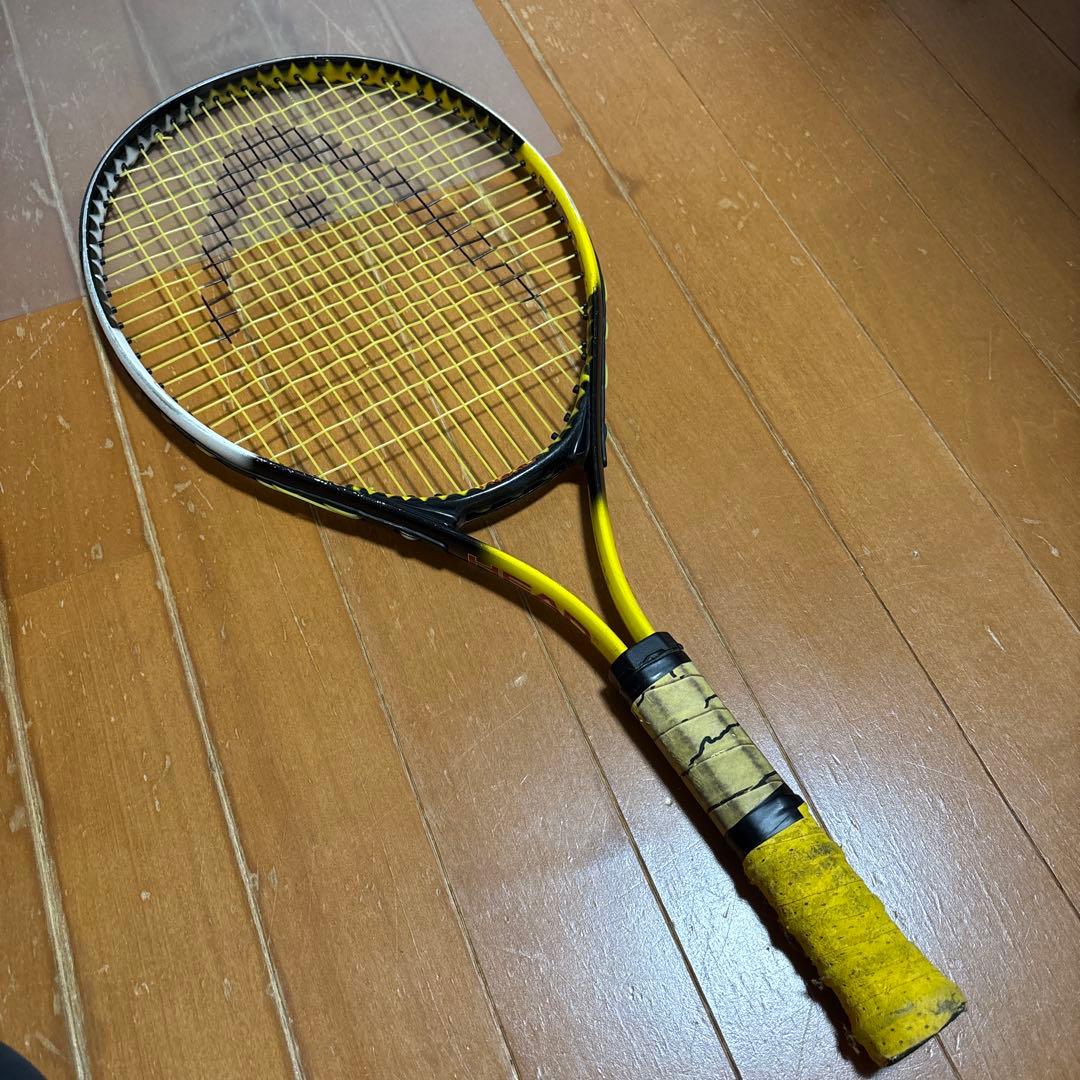 ブラック/イエロー 軟式テニスラケット HEAD 軟式テニスラケット イエロー/ブラック