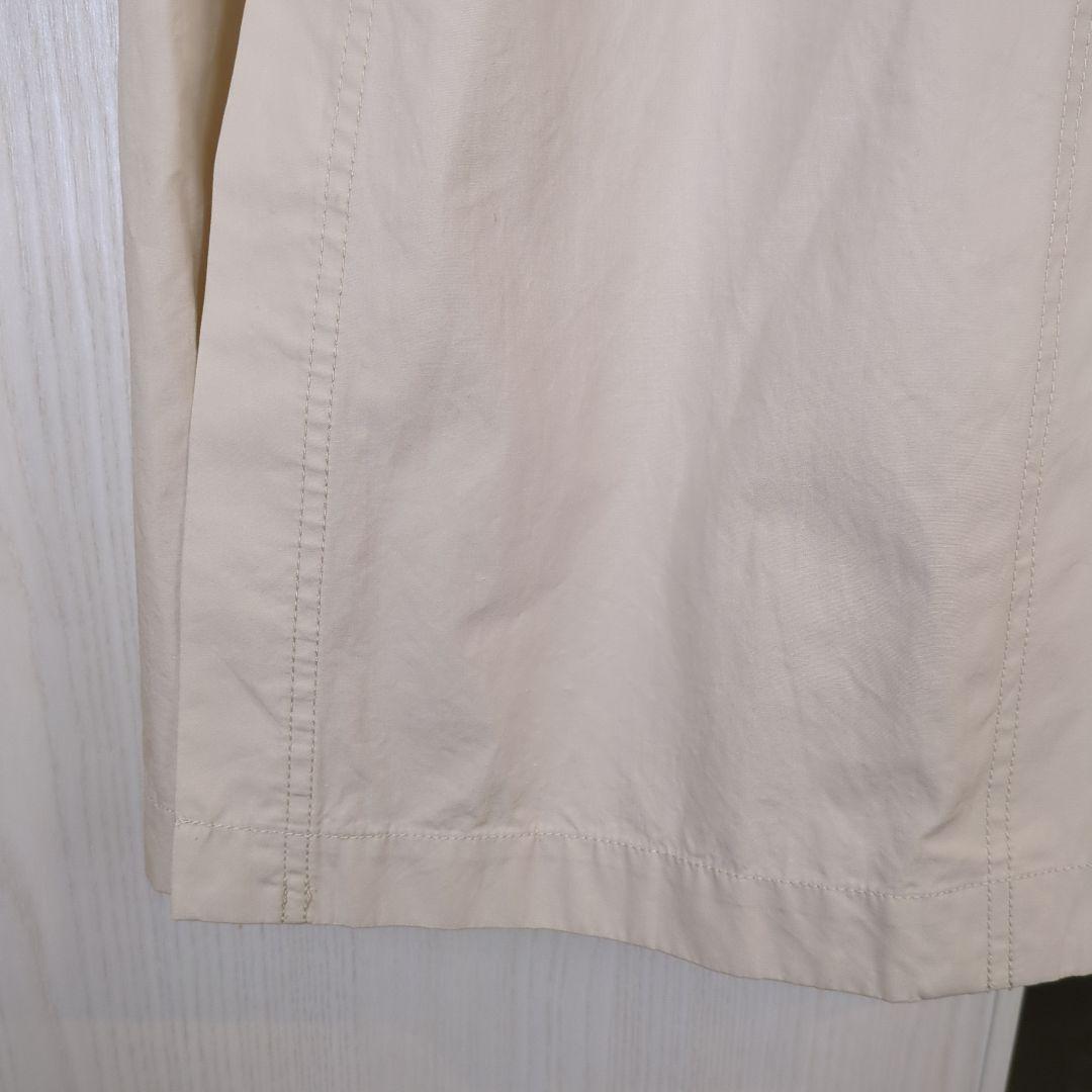 【美品】UNIQLO　U　ライトロングコート　Sサイズ　コットン トレンチコート