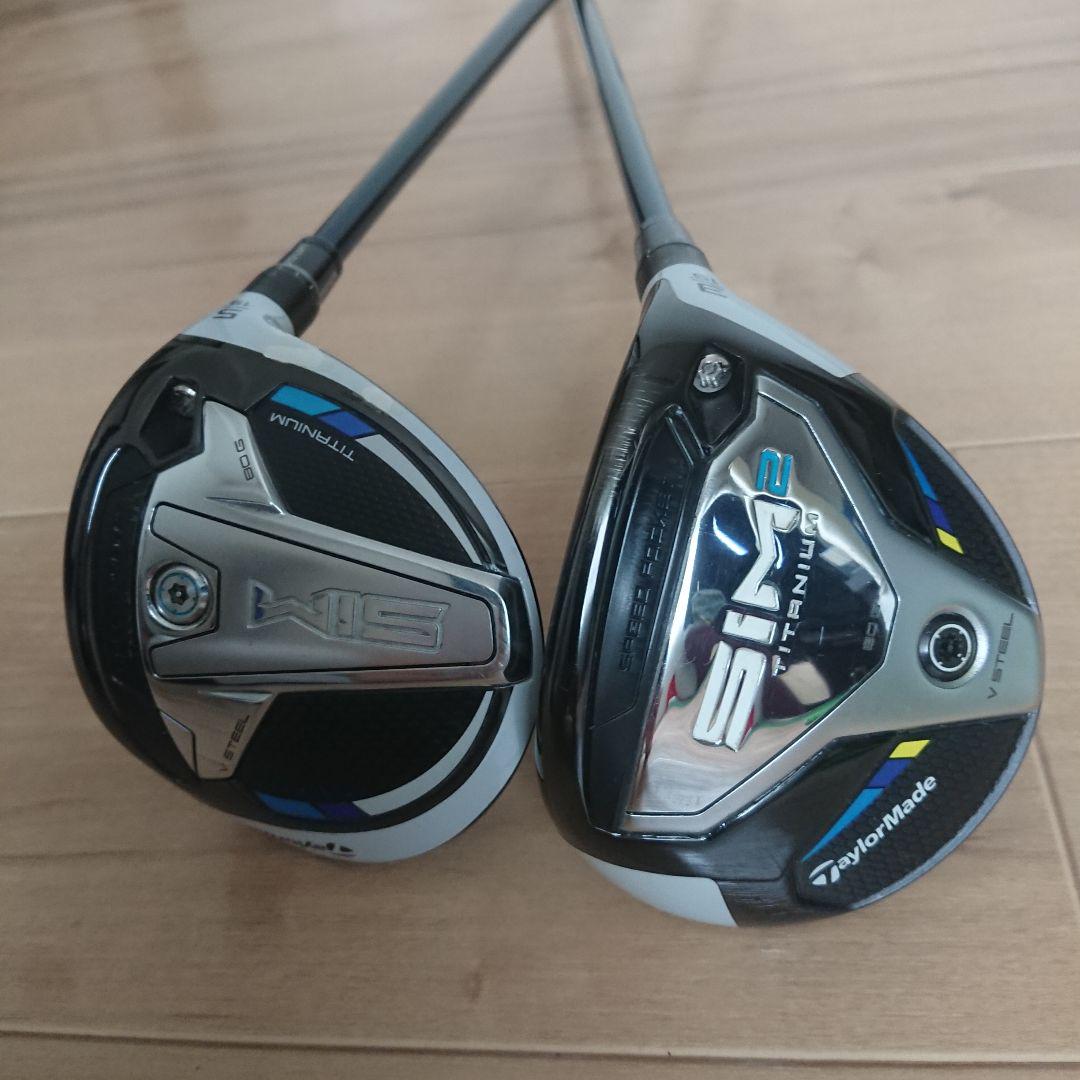 TaylorMade SIM2 Fw3w・SIM Fw5w 2本セット