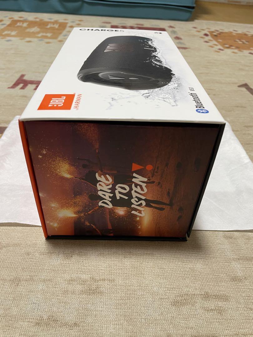 【美品】JBL CHARGE5 ワイヤレススピーカー 黒 画像12