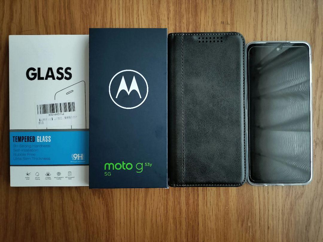 moto g53y 5G インクブラック 128 GB Y!mobile