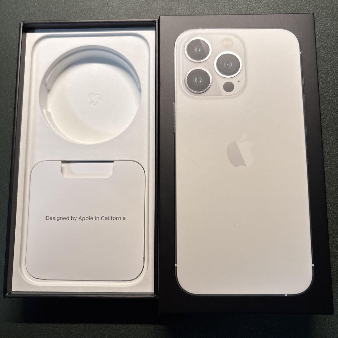 美品」iPhone13Pro シルバー128GB 最大容量84％-20％オフのセール