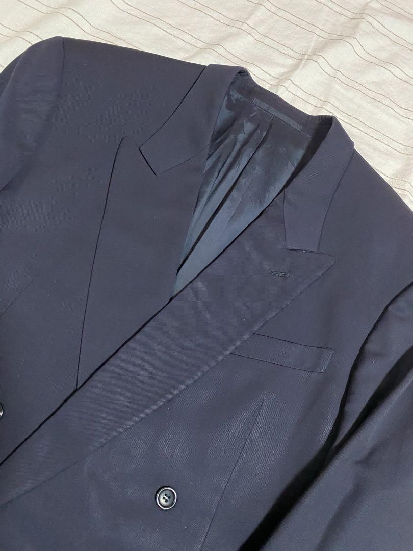 ARMANI COLLEZIONE◇イタリア製◇メンズダブルブレストジャケット