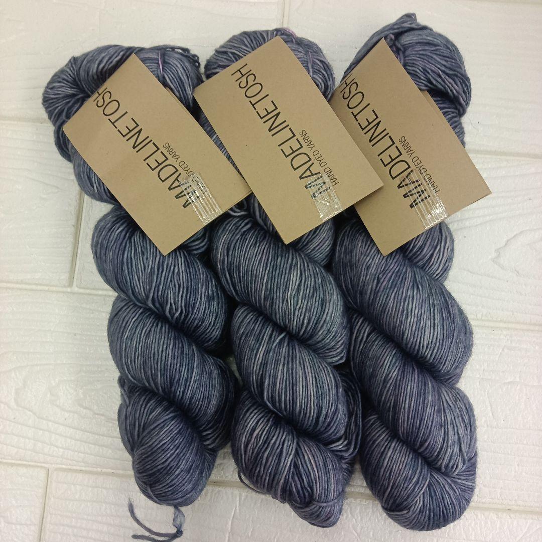6 毛糸★madelinetosh【LOGWOOL】3カセ