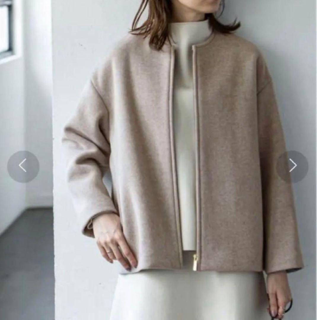 NOBLE MTR レスジップショートコート ショートブルゾンM Noble