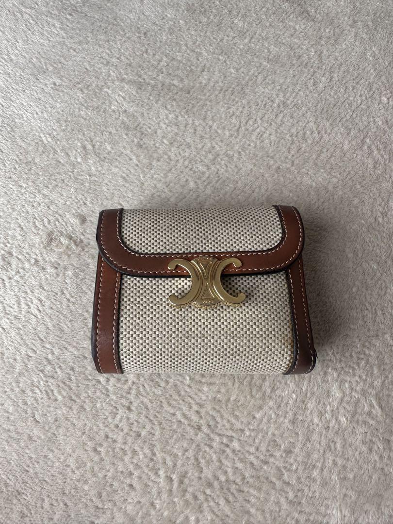 CELINE スモールウォレット トリオンフキャンバス celine-10d782cqh.jpg