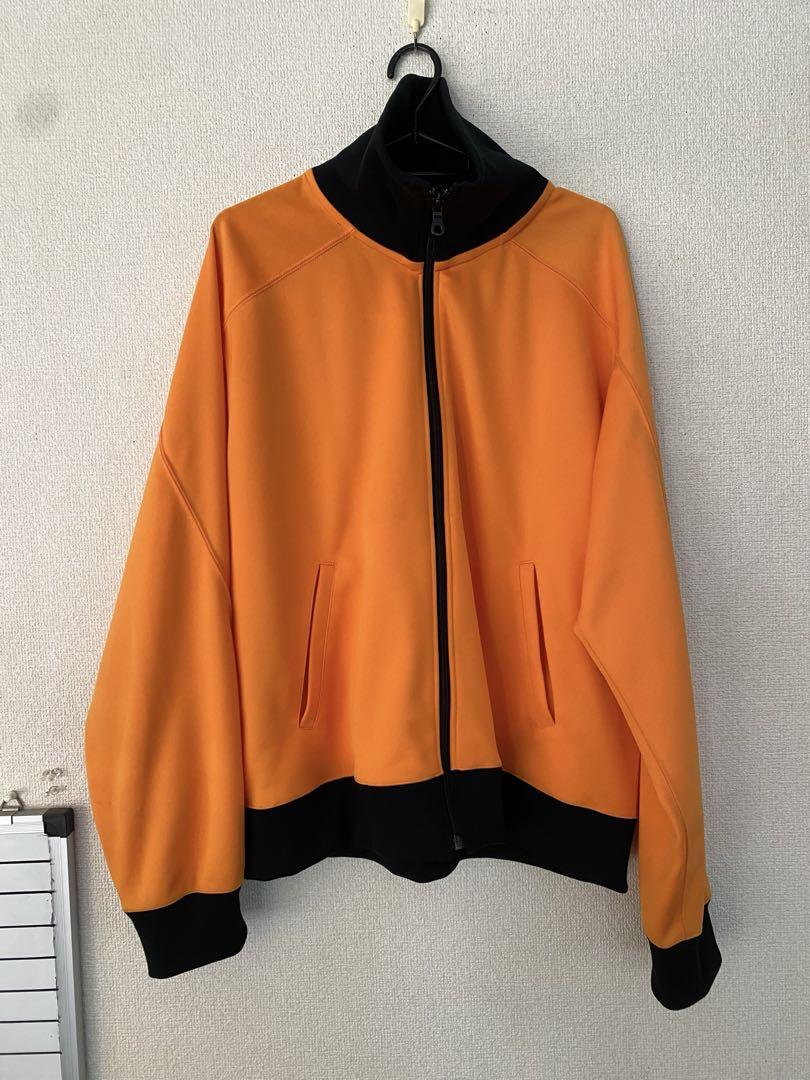 ANCELLM DRIVERS TRACK JACKET ORANGE