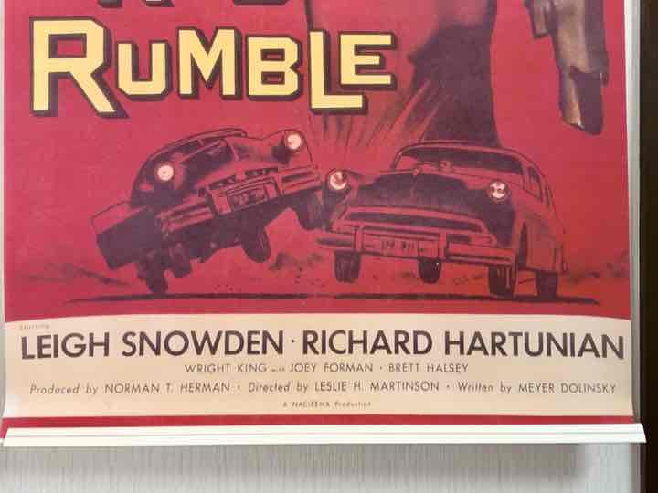 ⭐️HOT ROD RUMBLE ヴィンテージポスター⭐️