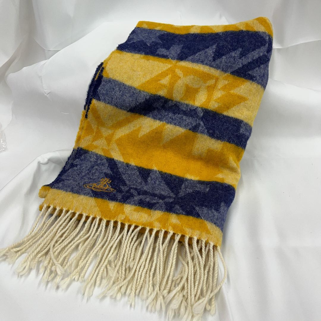 Vivienne Westwood ボーダー マフラー ショール