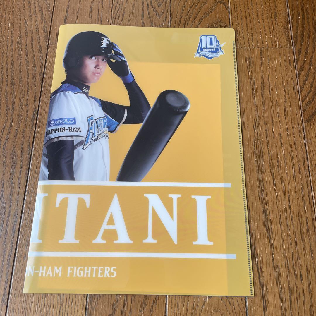 大谷翔平 日ハム プロ初登板試合 観戦証明書 記念クリアファイル