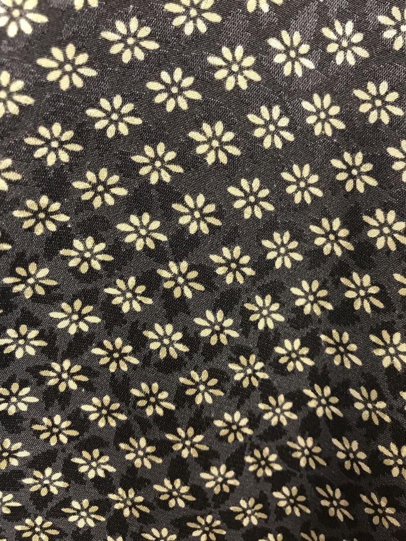◆おふく◆長襦袢　ゆったりサイズ　小花模様　着物