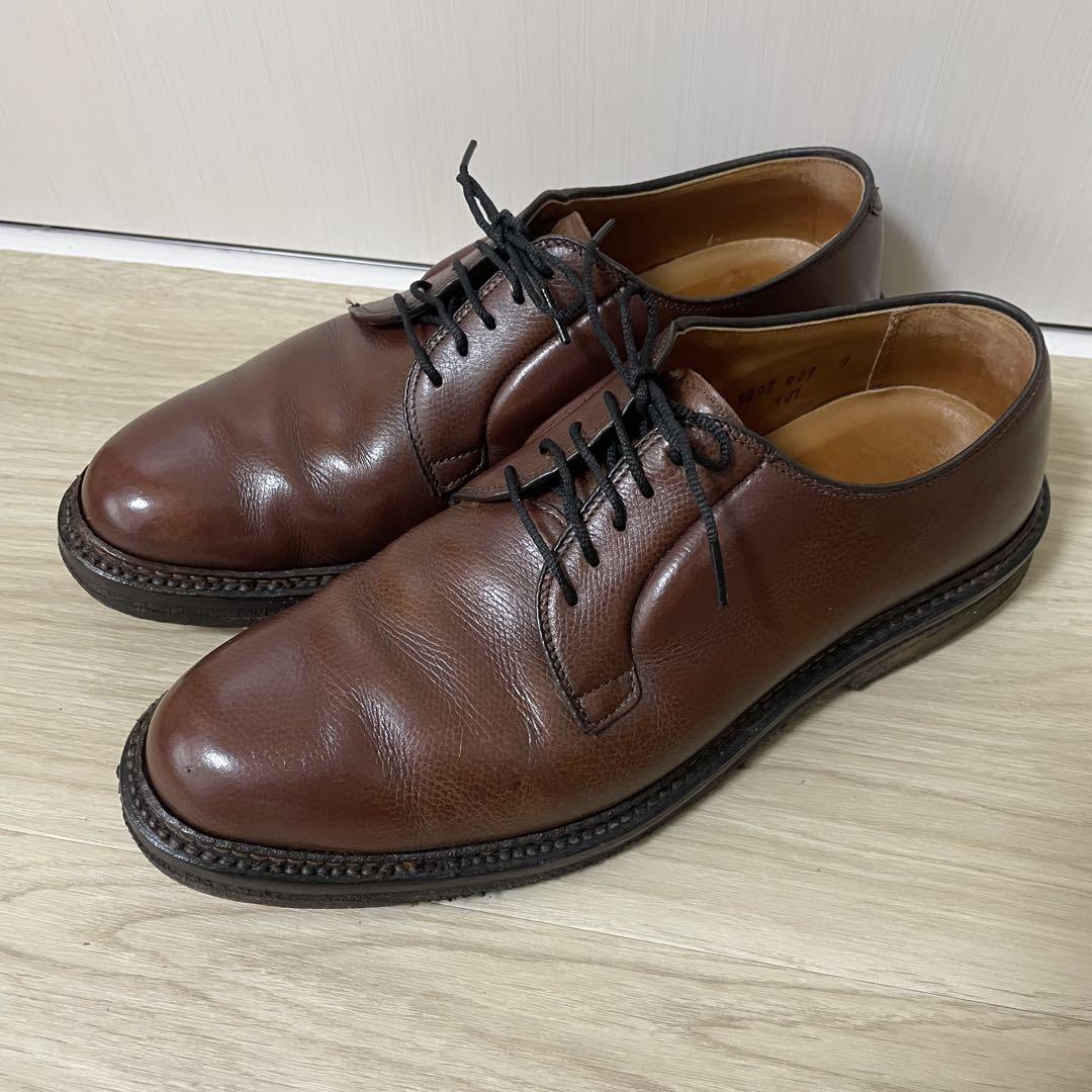 オールデン　プレーントゥ　26cm 8D バリーラスト