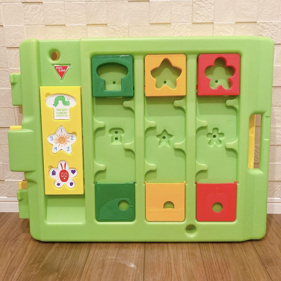 はらぺこあおむし　ミュージカルキッズランドDX　ベビーサークル　ゲート　6枚