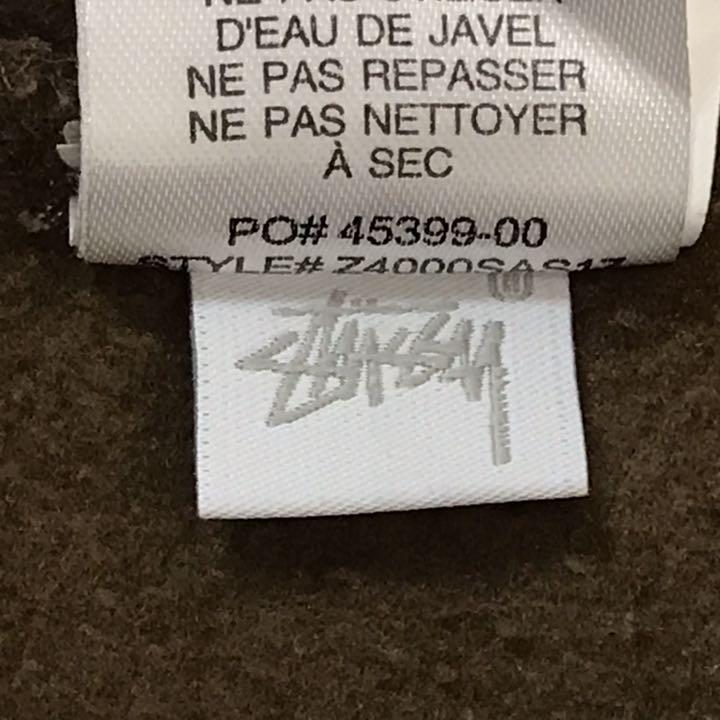 希少 STUSSY ステューシー スウェットパーカー ラスタ ライオン