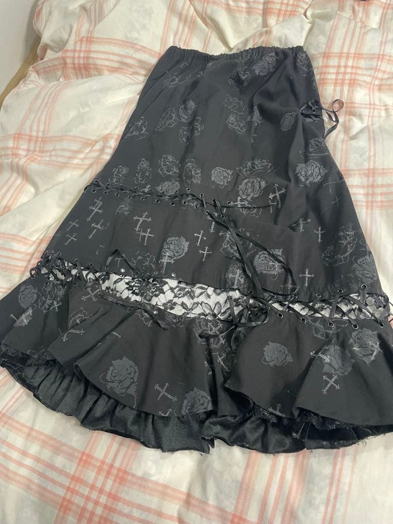 h.NAOTO Blood ロングスカート