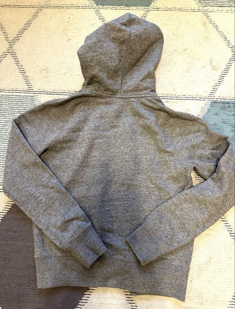 【美品】　Polo Ralph Lauren グレー フルジップフーディ XS