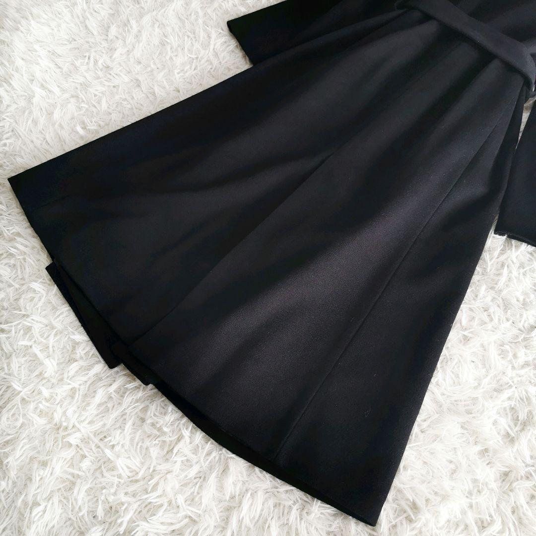 【美品✨】トゥモローランド ロングコート ロロピアーナ カシミヤ100%  黒