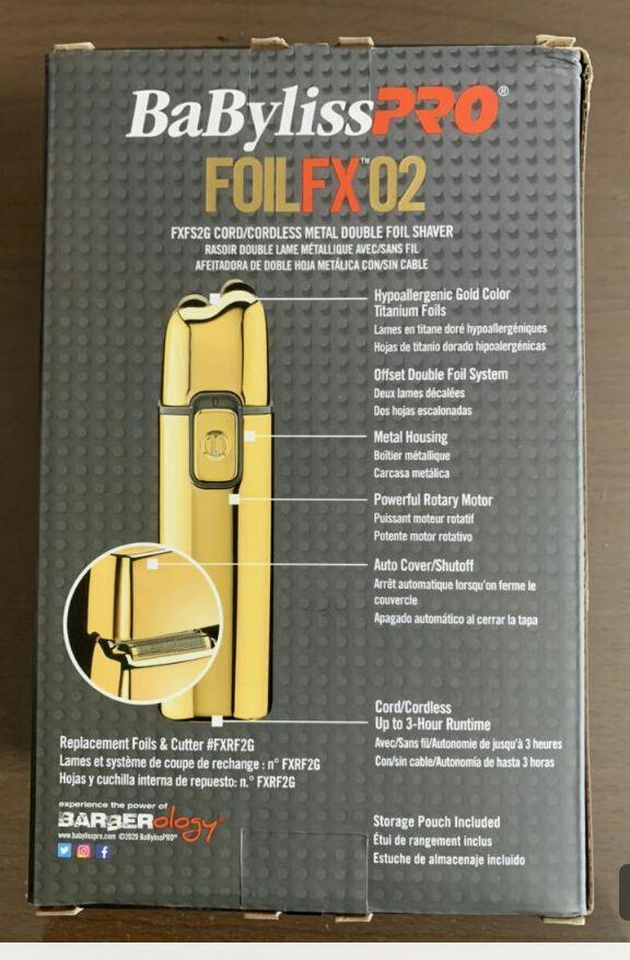本物保証安い BaByliss PRO FOILFX02 Cordless バリカン レア 7fXUD-m92892132093 豊富な