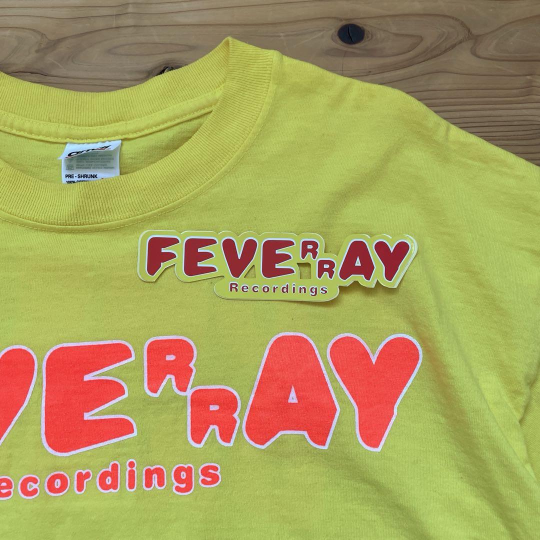 TAR FEVERRAY Recordings Tシャツ サイズXL ステッカー