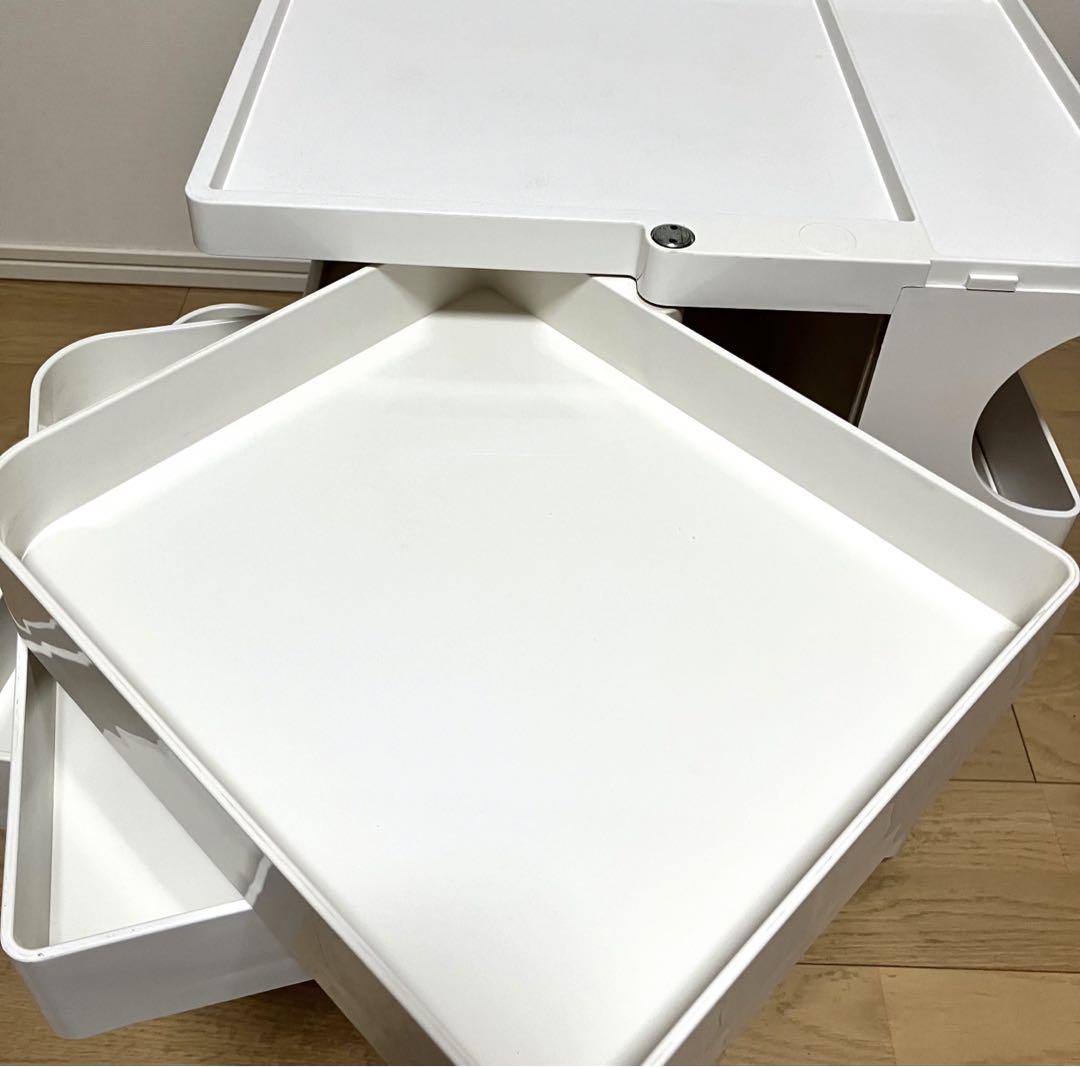 ◆送料無料◆B-LINE ボビーワゴン 2段 ホワイト