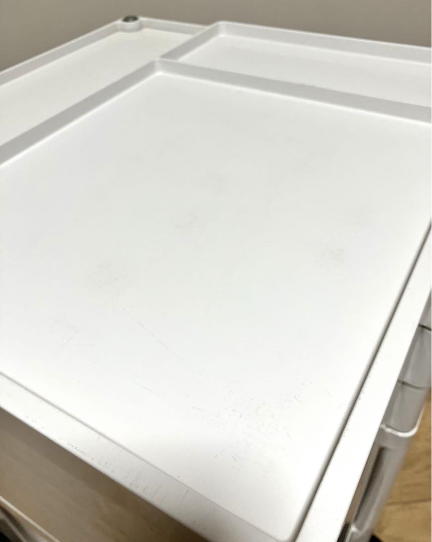 ◆送料無料◆B-LINE ボビーワゴン 2段 ホワイト