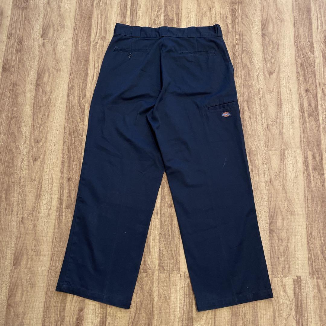 90s米国製USA製Dickiesディッキーズ85283ワークパンツ ダブルニー