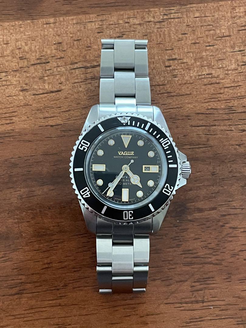【美品】VAGUE WATCH ダイバーズウォッチ Diver's Son