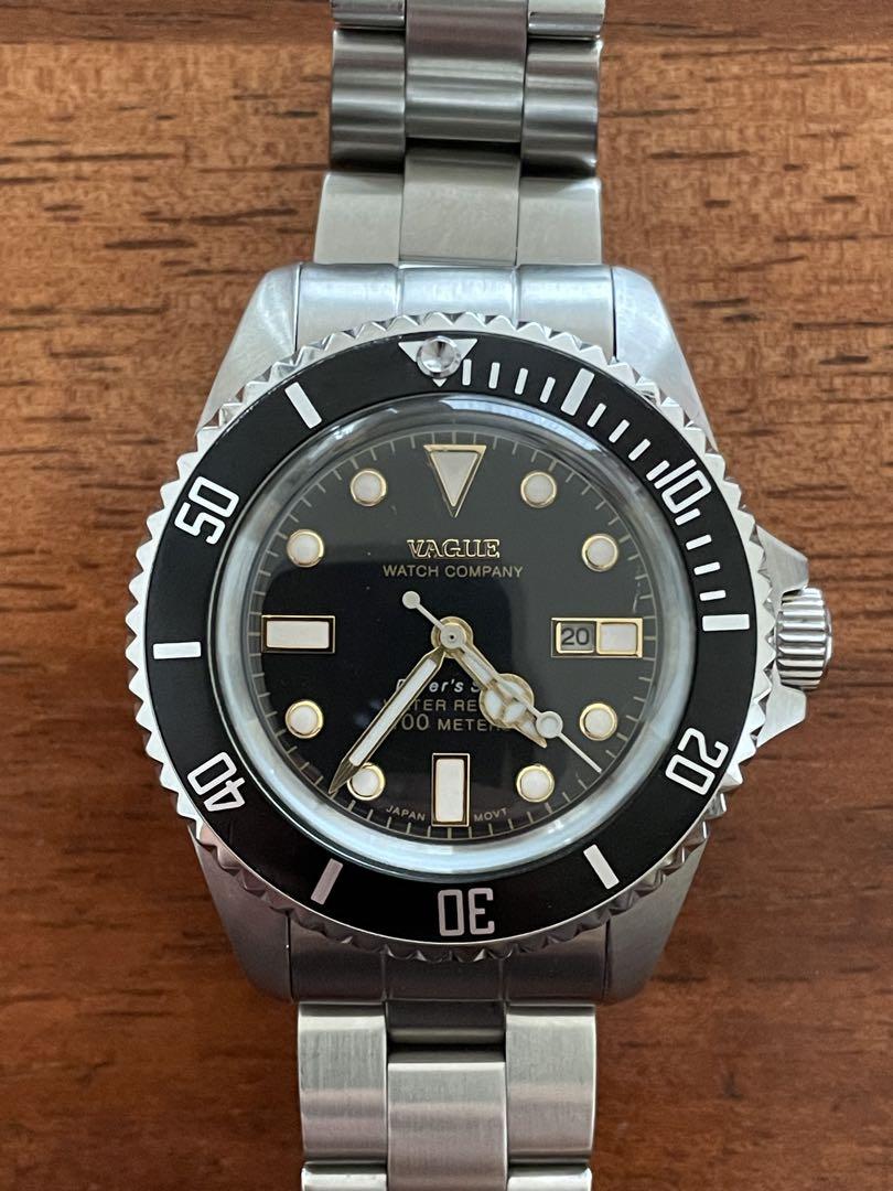 【美品】VAGUE WATCH ダイバーズウォッチ Diver's Son